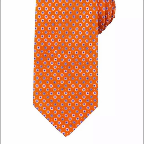 Brioni Other - Brioni men’s silk neck tie orange made in Italy Brioni Other - Brioni men’s silk neck tie orange made in Italy